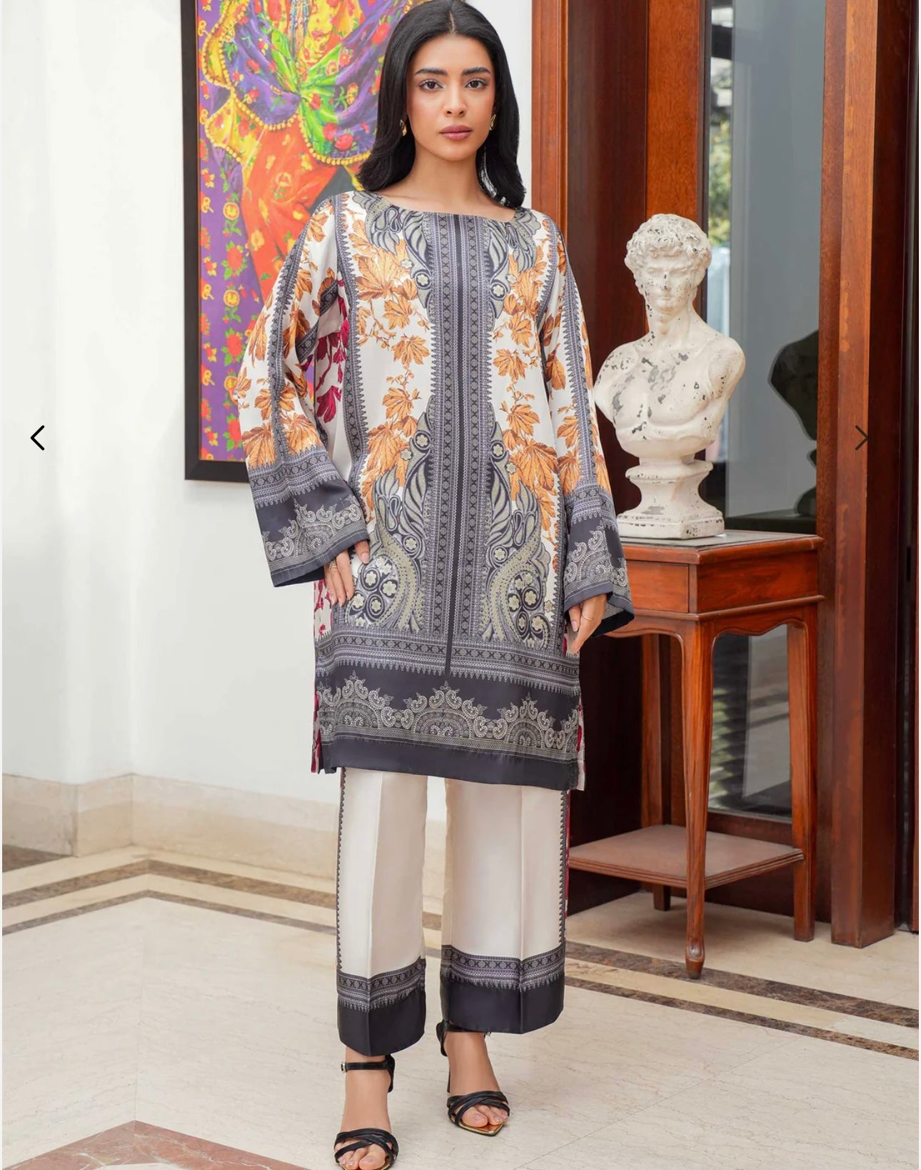 Limelight - Silk Print Co-ord set 2pc