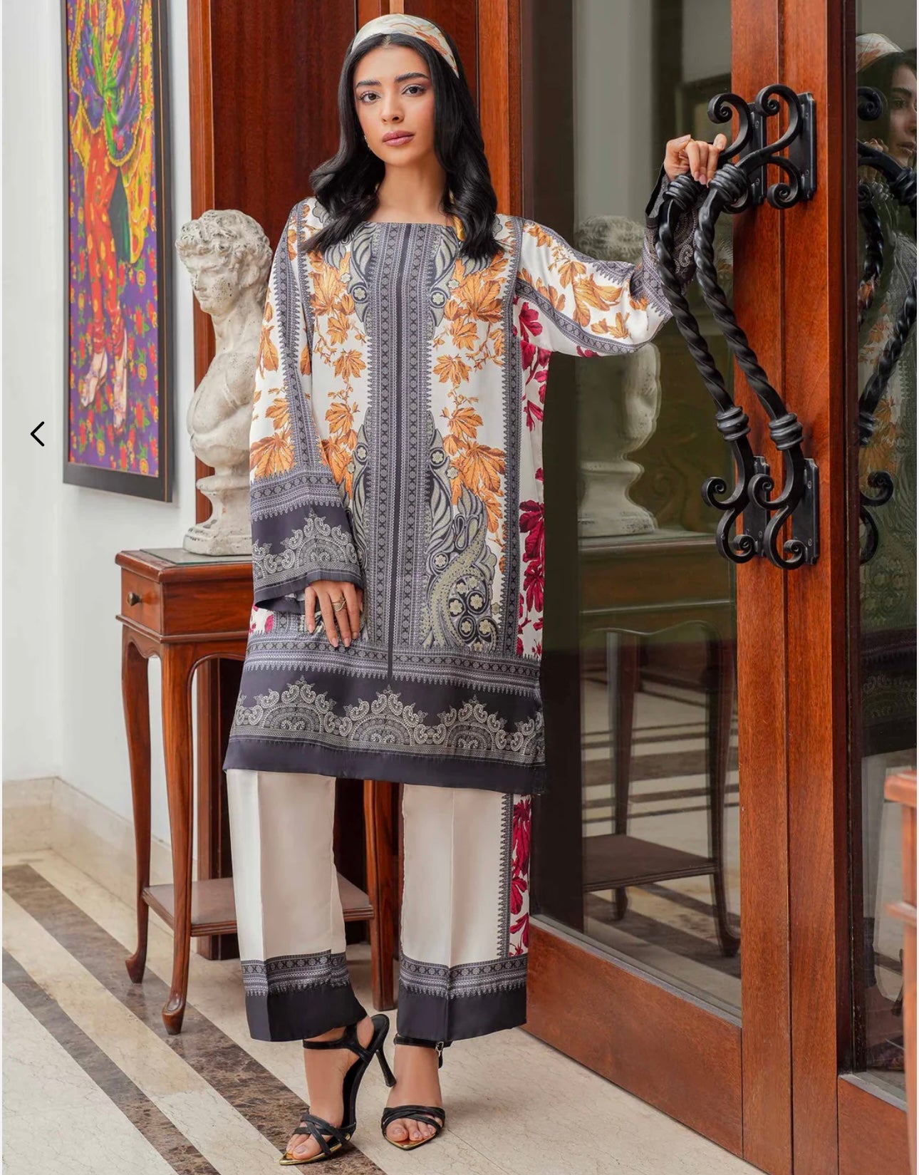 Limelight - Silk Print Co-ord set 2pc