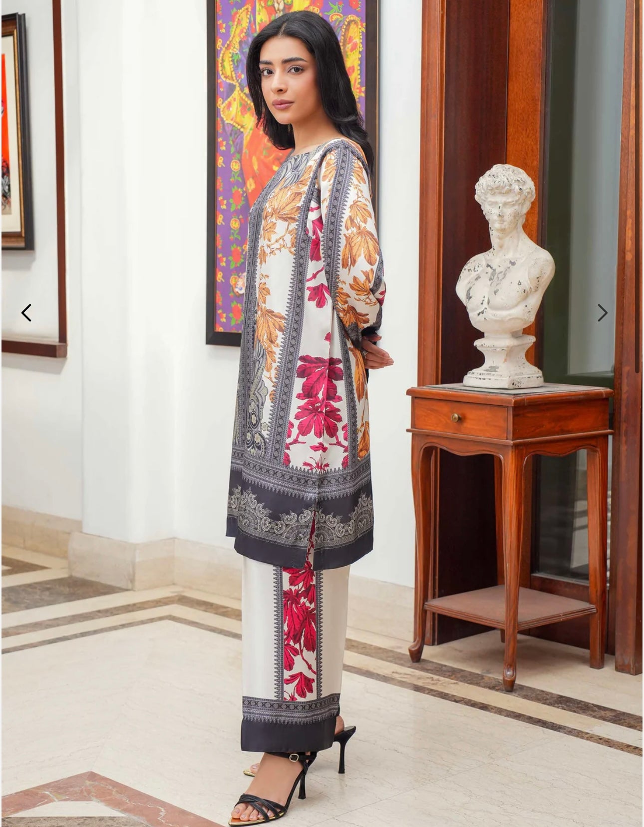 Limelight - Silk Print Co-ord set 2pc