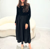 Black Lux Frock Dress