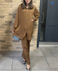 Mimi - Premium Brown Co-Ord set