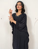 Limelight - Black Navy dazzle kaftan