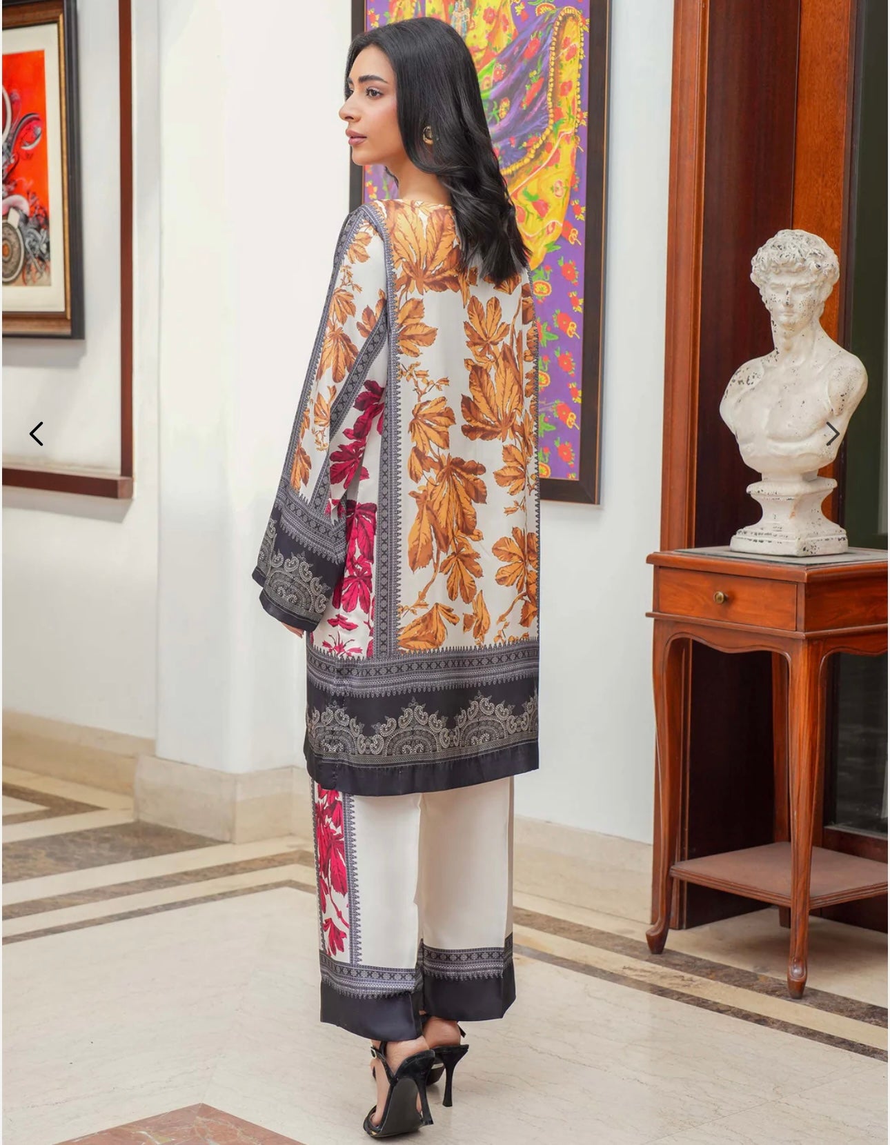Limelight - Silk Print Co-ord set 2pc